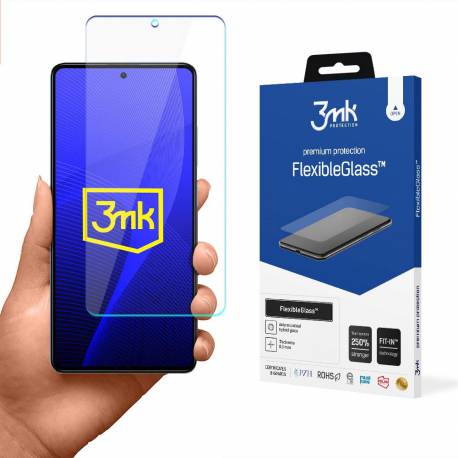 Szkło hartowane Xiaomi Redmi Note 12 hybrydowe flexi 7H z serii 3mk FlexibleGlass
