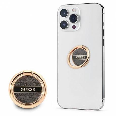 Guess Ring stand GURSHG4SK czarny/black 4G