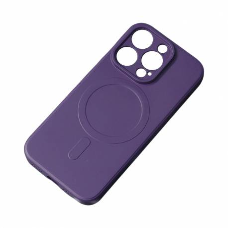 Silikonowe Etui Kompatybilne Z Magsafe Do Iphone 15 Plus Silicone Case - Fioletowe