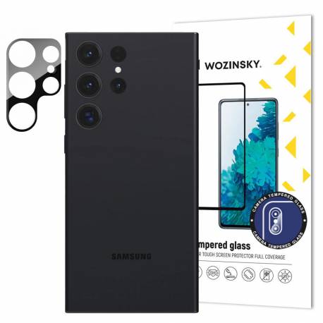 Wozinsky Full Camera Glass Szkło Hartowane Samsung Galaxy S23 Ultra Na Aparat Kamerę 9H