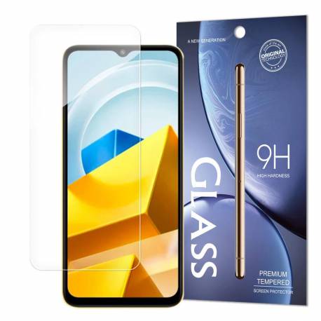 Tempered Glass szkło hartowane Xiaomi Poco M5 twardość 9H (opakowanie – koperta)