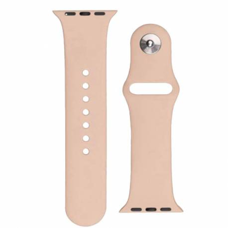 Silicone Strap APS silikonowa opaska do Watch 8 / 7 / 6 / 5 / 4 / 3 / 2 / SE (45 / 44 / 42mm) pasek bransoleta do zegarka piasko