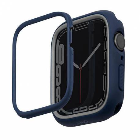 UNIQ etui Moduo Apple Watch Series 4/5/6/7/8/SE 44/45mm niebieski-szary/blue-grey