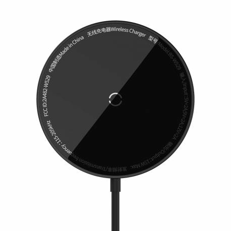Baseus Simple Mini3 Ładowarka Indukcyjna Magsafe 15W Czarny