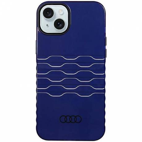Etui Audi Iml Magsafe Na Iphone 15 Plus / 14 Plus - Niebieskie