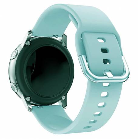 Silicone Strap Tys Opaska Do Smartwatcha Zegarka Uniwersalna 20Mm Turkusowy