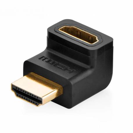 Ugreen Adapter Przejściówka Hdmi (Męski) - Hdmi (Żeński) Czarny (Hd112)