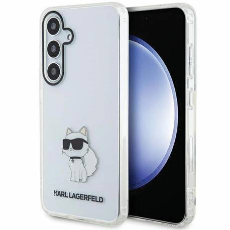 Etui Karl Lagerfeld Iml Choupette Na Samsung Galaxy S24+ - Przezroczyste