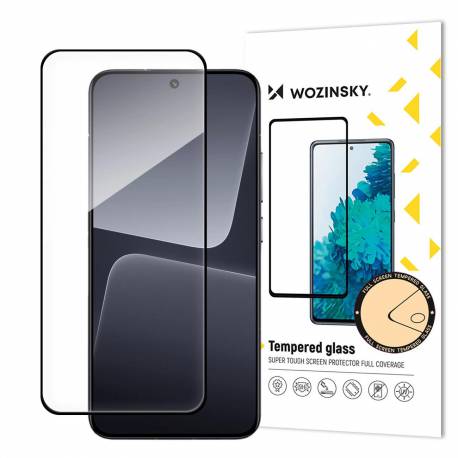 Szkło Hartowane Wozinsky Full Glue Z Czarną Ramką Do Xiaomi 14