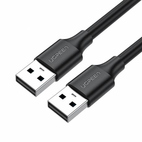 Ugreen kabel USB - USB 2.0 480Mb/s 1.5m czarny (US102)