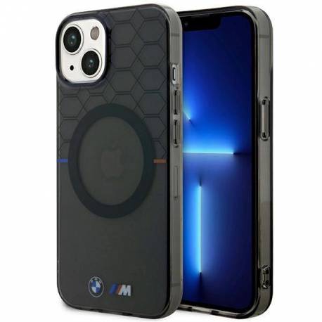 Etui Bmw Pattern Magsafe Na Iphone 13 / 14 / 15 - Szare