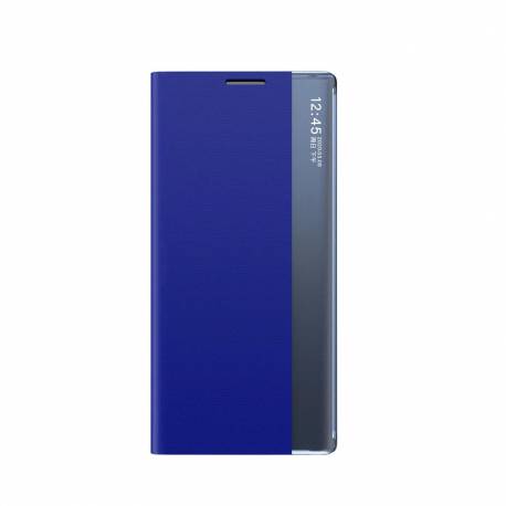 Etui New Sleep View Case Z Klapką I Podstawką Na Samsung Galaxy A35 - Niebieskie
