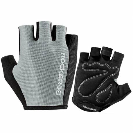 Rękawiczki Rowerowe Rockbros S099Gr Rozmiar Xxl - Szare