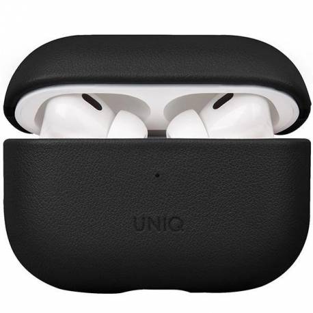 Etui Uniq Terra Genuine Leather Na Airpods Pro 2 - Czarne