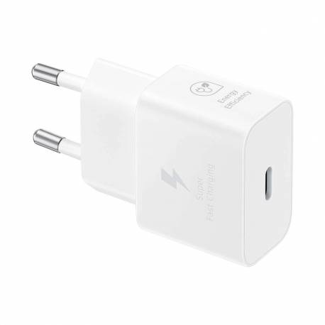 Ładowarka Sieciowa Gan Samsung Ep-T2510Nwegeu 25W Sfc Usb-C - Biała
