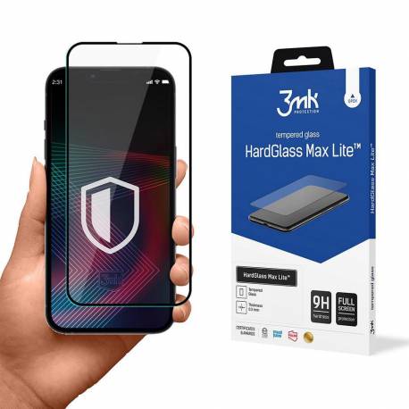 Szkło hartowane iPhone 14 / 13 Pro / 13 9H z serii 3mk HardGlass Lite