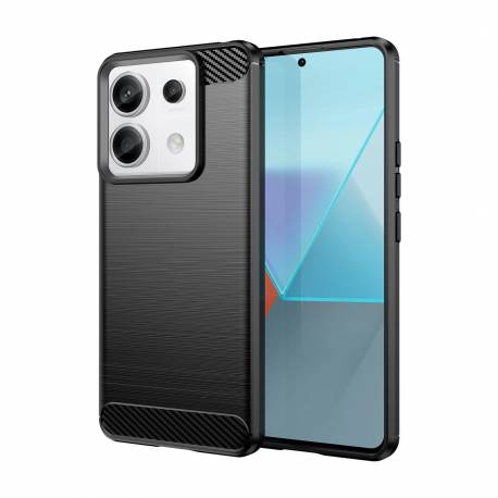 Etui Carbon Case Do Xiaomi Redmi Note 13 Pro+ - Czarne