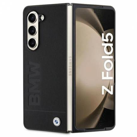 Etui Bmw Signature Logo Imprint Na Samsung Galaxy Z Fold 5 - Czarne