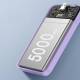 Mini Powerbank Baseus 5000Mah 20W + Kabel Usb-C (20V/3A) - Fioletowy