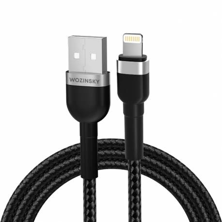 Kabel Wozinsky Wnbal1 Usb-A / Lightning 2.4A 1 M - Czarny