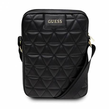 Torba Guess Quilted Na Tablet 10'' - Czarna