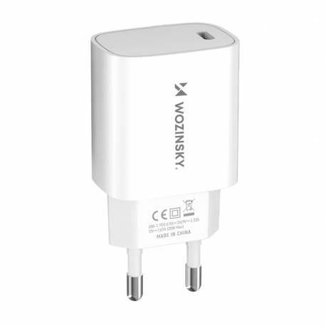 Ładowarka Sieciowa Wozinsky Wgwccw 20W Usb-C - Biała