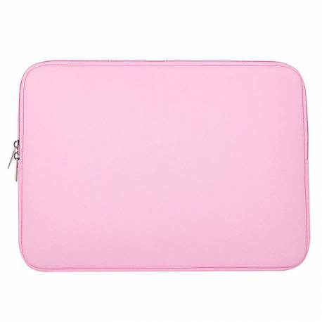 Uniwersalne etui torba na laptopa 14'' wsuwka tablet organizer na komputer różowy
