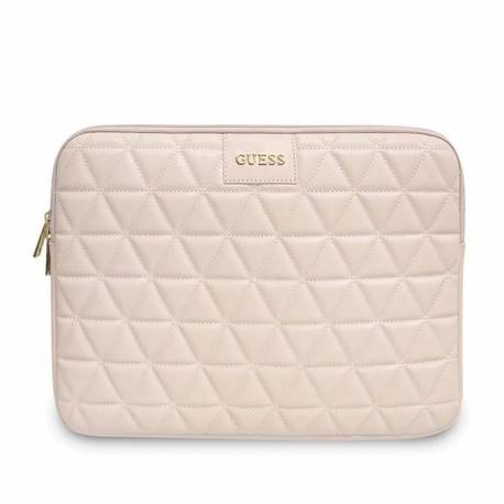 Etui Guess Quilted Na Laptopa 13'' - Różowe
