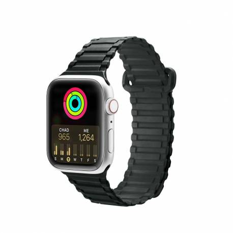 Dux Ducis Strap (Armor Version) pasek Apple Watch Ultra, SE, 8, 7, 6, 5, 4, 3, 2, 1 (49, 45, 44, 42 mm) silikonowa magnetyczna