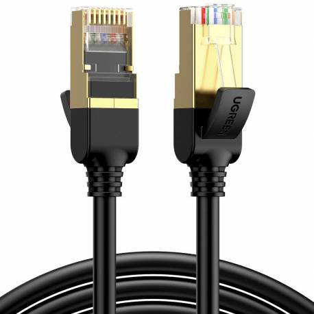 Kabel Sieciowy Ugreen Nw107 Rj45/cat 7 Stp 15M - Czarny