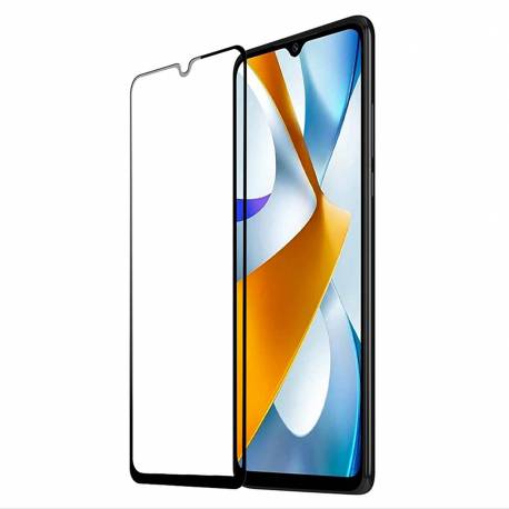 Dux Ducis 9D Tempered Glass szkło hartowane Xiaomi Poco C40 9H z czarną ramką