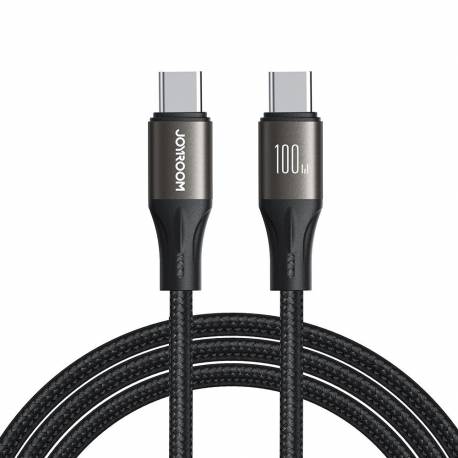 Kabel Joyroom Light-Speed Series Sa25-Cc5 100W Usb-C / Usb-C 1.2M - Czarny