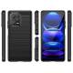 Carbon Case etui do Xiaomi Redmi Note 12 Pro+ elastyczny silikonowy karbonowy pokrowiec czarne