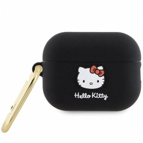 Etui Hello Kitty Silicone 3D Kitty Head Na Airpods Pro 2 (2022/2023) - Czarne
