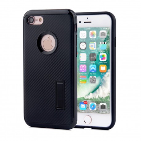 Apple iPhone 6 / 6S – Etui case Kickstand carbon