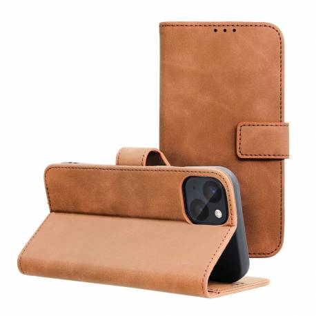 Kabura Tender Book Do Iphone 14 Brązowy