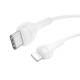 Hoco Kabel Typ C Do Iphone Lightning 8-Pin Pd 27W Cool X37 1M Biały