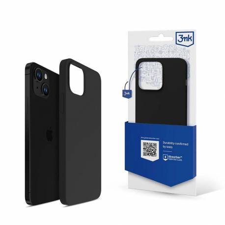 Etui iPhone 13 silikonowe z serii 3mk Silicone Case - czarne