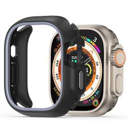 Dux Ducis Bamo - Futerał Ochronny Hard Pc Do Apple Watch Ultra/ultra 2 49Mm Czarno Szary