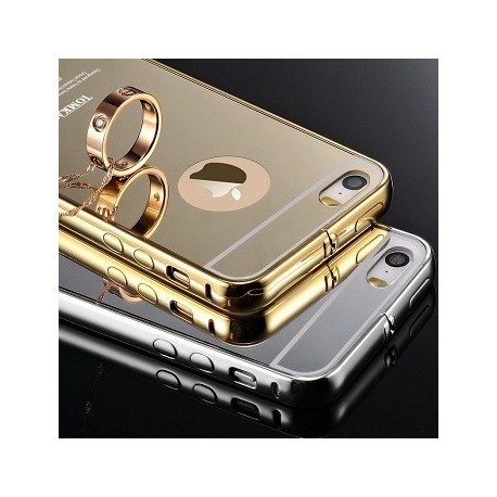 Apple iPhone 6 / 6S - Etui Aluminium Mirror Lustro – Kolory