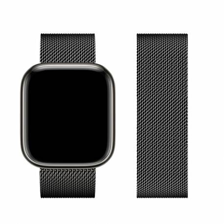 Forcell F-Design Fa03 Pasek / Opaska Do Apple Watch 42/44/45/49Mm Czarna