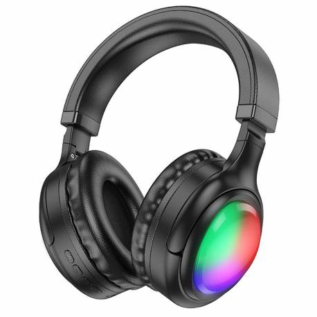 Hoco Słuchawki Bezprzewodowe Bluetooth Nagłowne W48 Czarne