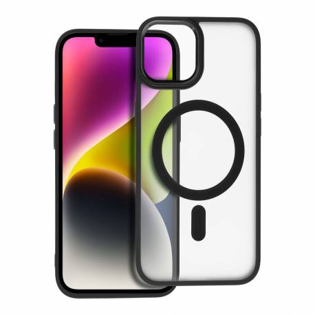 Futerał Matte Mag Cover Kompatybilny Z Magsafe Do Iphone 14 Czarny