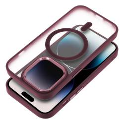Futerał Matte Mag Cover Kompatybilny Z Magsafe Do Iphone 13 Pro Czerwony