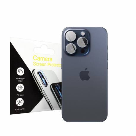 Szkło Hartowane Tempered Glass Camera Cover - Do Iphone 15 Pro