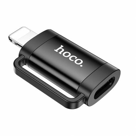 Hoco Adapter Otg Lightning (Męski) Do Typ C (Żeński) 2A Ua31B Czarny