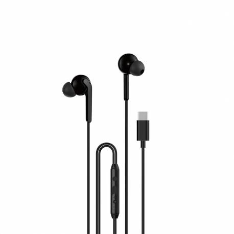 Słuchawki Dudao X3C+ Przewodowe Usb-C Dokanałowe 1.2M - Czarne