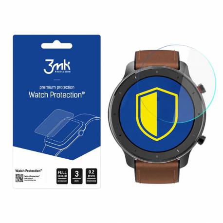 Szkło Hybrydowe 3Mk Watch Protection™ V. Flexibleglass Na Xiaomi Amazfit Gtr 47 Mm