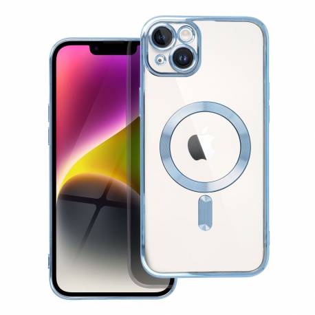 Futerał Electro Mag Cover Kompatybilny Z Magsafe Do Iphone 14 Plus Niebieski