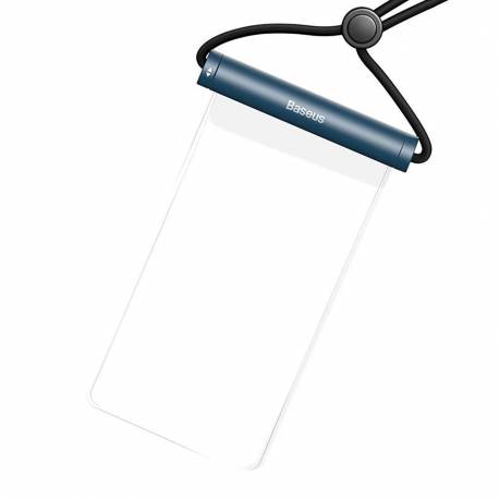 Etui Baseus Aquaglide Bs-Pc030 Wodoodporne Ipx8 Z Cylindrycznym Zapięciem - Niebieskie